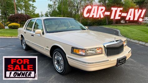 lincoln town car cartier for sale